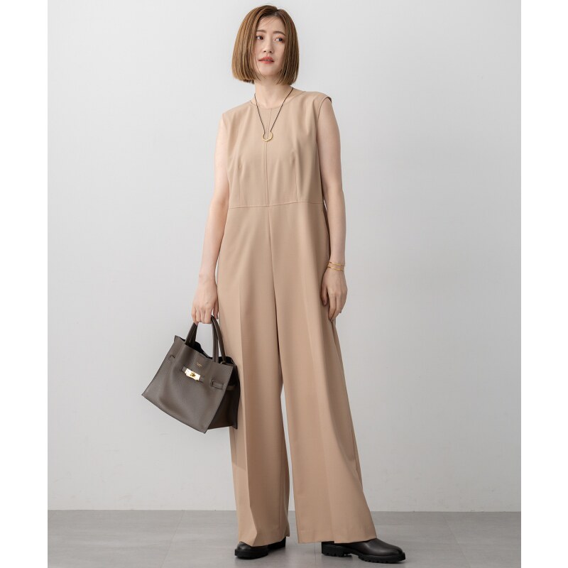 23区感优雅气质适宜可水洗TW哑光面料连体裤女ONWARD