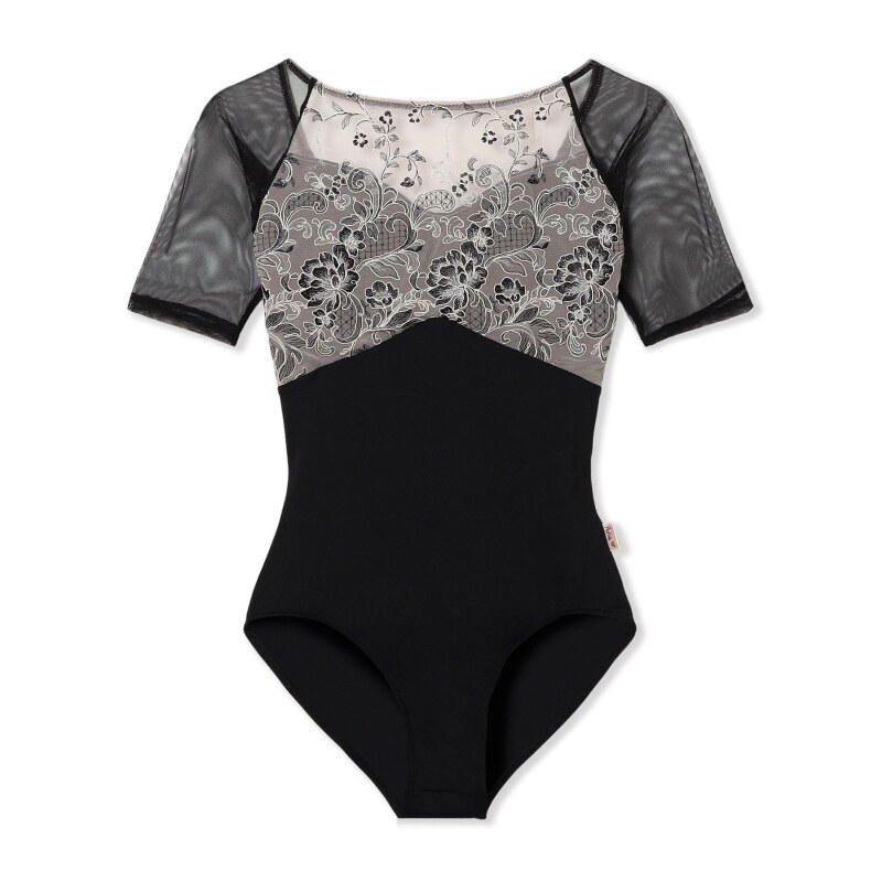 Chacott舞蹈芭蕾体服Nela系列半袖连体衣女ONWARD