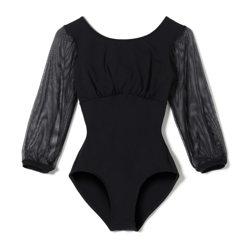 Chacott芭蕾舞蹈体服泡泡袖连体衣女ONWARD