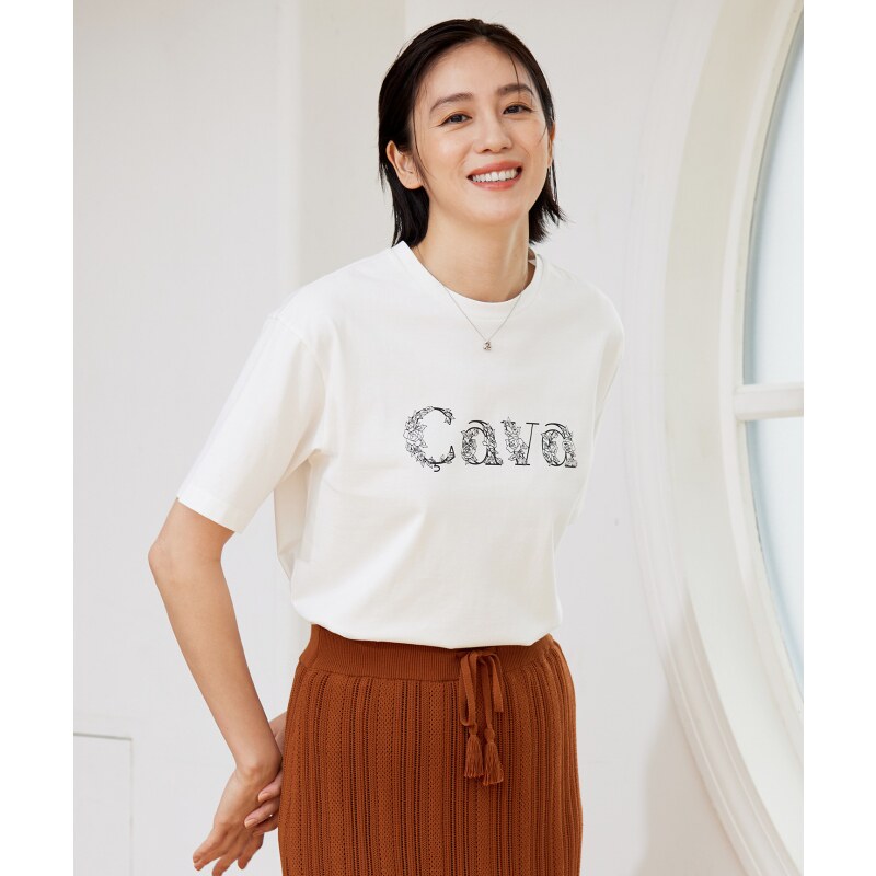 自由区时尚气质适宜可洗cava简约T恤女ONWARD