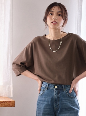 any FAM可机洗蝙蝠袖适宜休闲套头衫女ONWARD