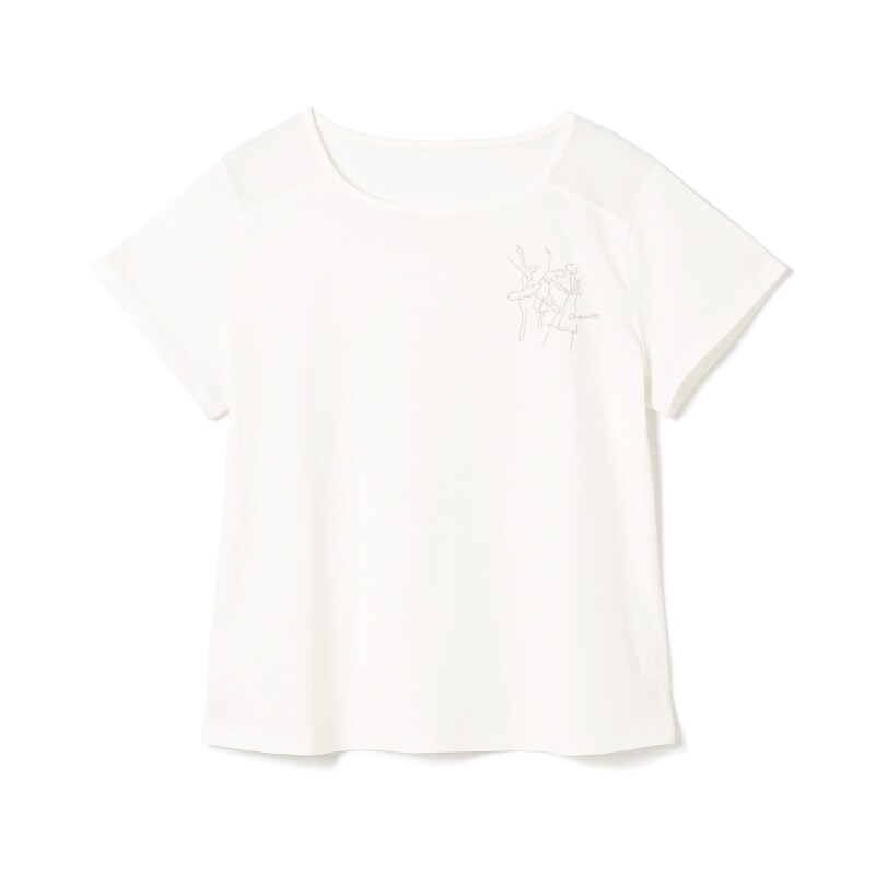 Chacott芭蕾舞蹈体服练功服系列T恤女ONWARD