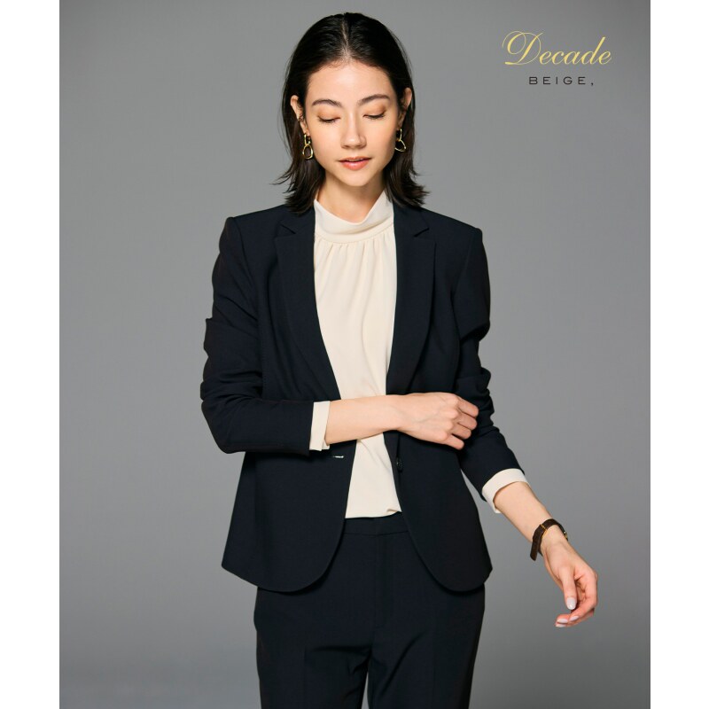 BEIGE，可水洗气质简约通勤适宜修身西装外套女ONWARD