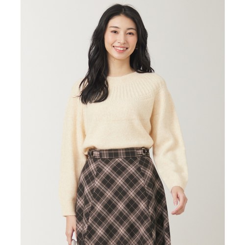 any SiS日系羊毛混纺亲肤针织套头衫慵懒风日系轻奢ONWARD秋冬