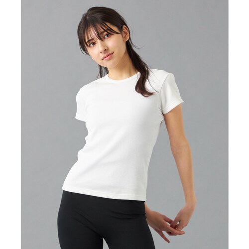 Chacott BALANCE休闲舞蹈瑜伽练功服系列罗纹T恤女ONWARD