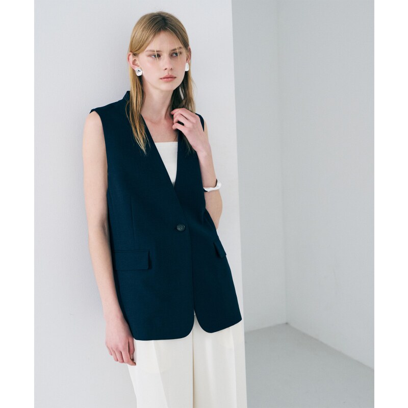 uncrave气质温柔适宜简约可水洗干爽面料马甲背心女ONWARD