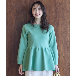 针织衫 温柔气质简约可洗涤蓬松公主袖 女ONWARD SiS时尚 any