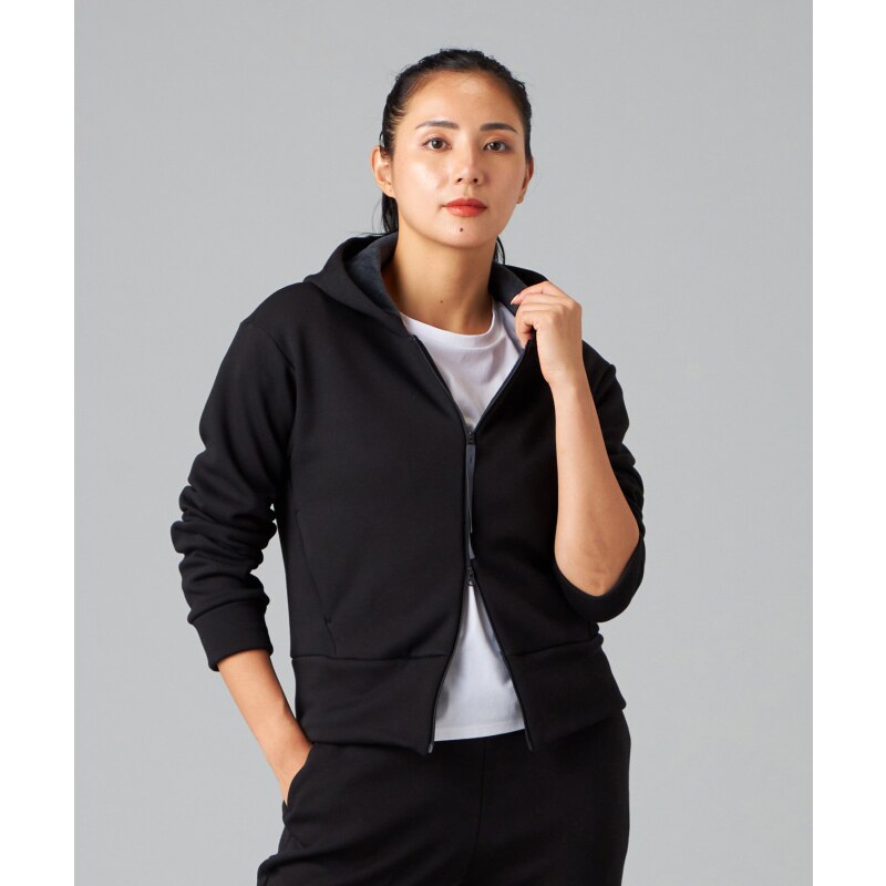Chacott舞蹈瑜伽健身体服系列起毛里料连帽夹克女ONWARD图片
