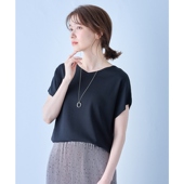 针织衫 any FAM可机洗防uv防起球半袖 女ONWARD