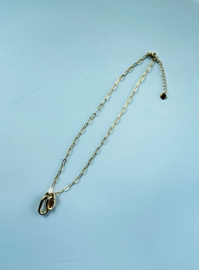 ICB优雅气质简约适宜三重环状项链女ONWARD