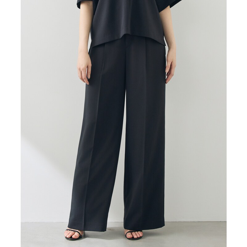 自由区日杂同款可搭配套装典礼通勤纹理感西装直筒阔腿裤女ONWARD