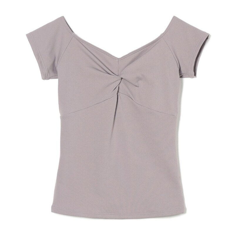 Chacott瑜伽舞蹈芭蕾体服练功服法式袖上衣女ONWARD