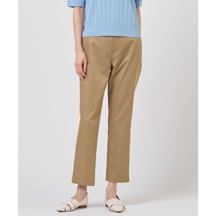 J.PRESS时尚 女ONWARD 简约气质适宜官网限定色TC纱绸缎面锥形裤