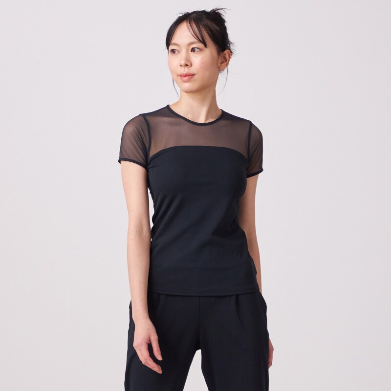 Chacott体服 BALANCE专门舞蹈服上衣女C BASIC日系轻奢ONWARD