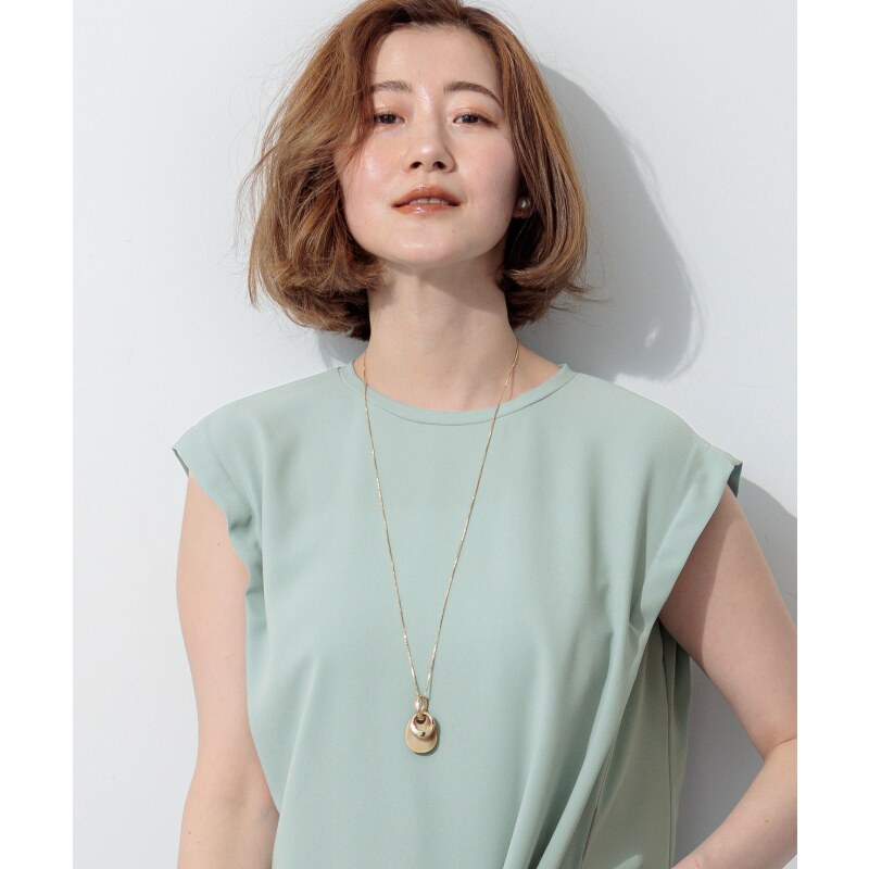 23区时尚优雅气质牛角戒指组合项链女ONWARD
