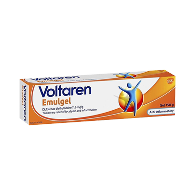Voltaren扶他林骨关节炎止痛乳胶剂双氯芬酸消炎止痛膏150g/支
