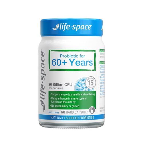 阿里健康澳洲进口lifespace中老年人益生菌呵护爸妈肠胃肠道60粒