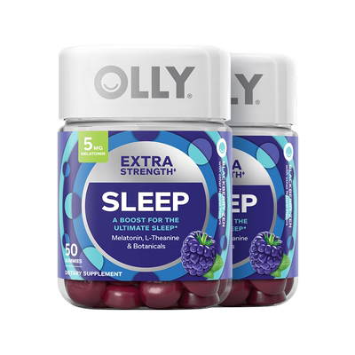 OLLY褪黑素5mg软糖50粒*2