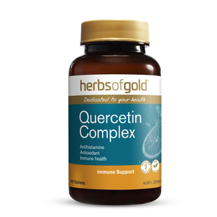 HerbsofGold槲皮素高含量畅快呼吸清肺护肺澳洲进口和丽康 60粒*5