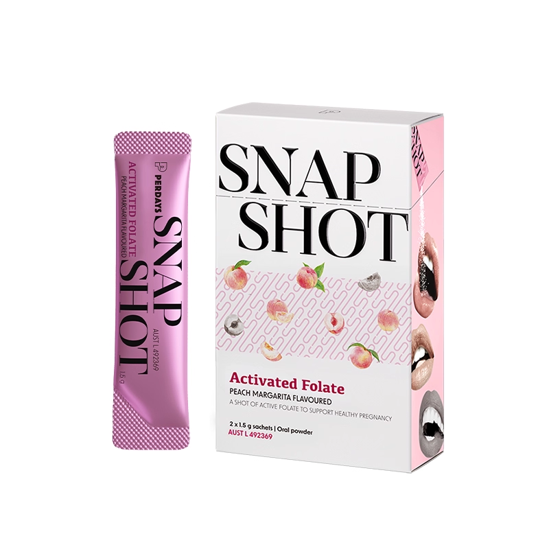 PERDAYS 闪释叶酸粉（蜜桃玛格丽特）20条