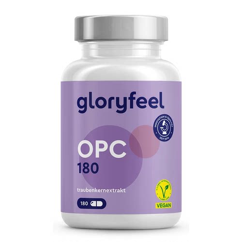 GloryFeel葡萄籽胶囊提取物 180粒/瓶