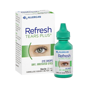 清新Refresh舒缓眼药水15ml瓶人工泪液滴眼液眼干涩眼疲劳酸钠