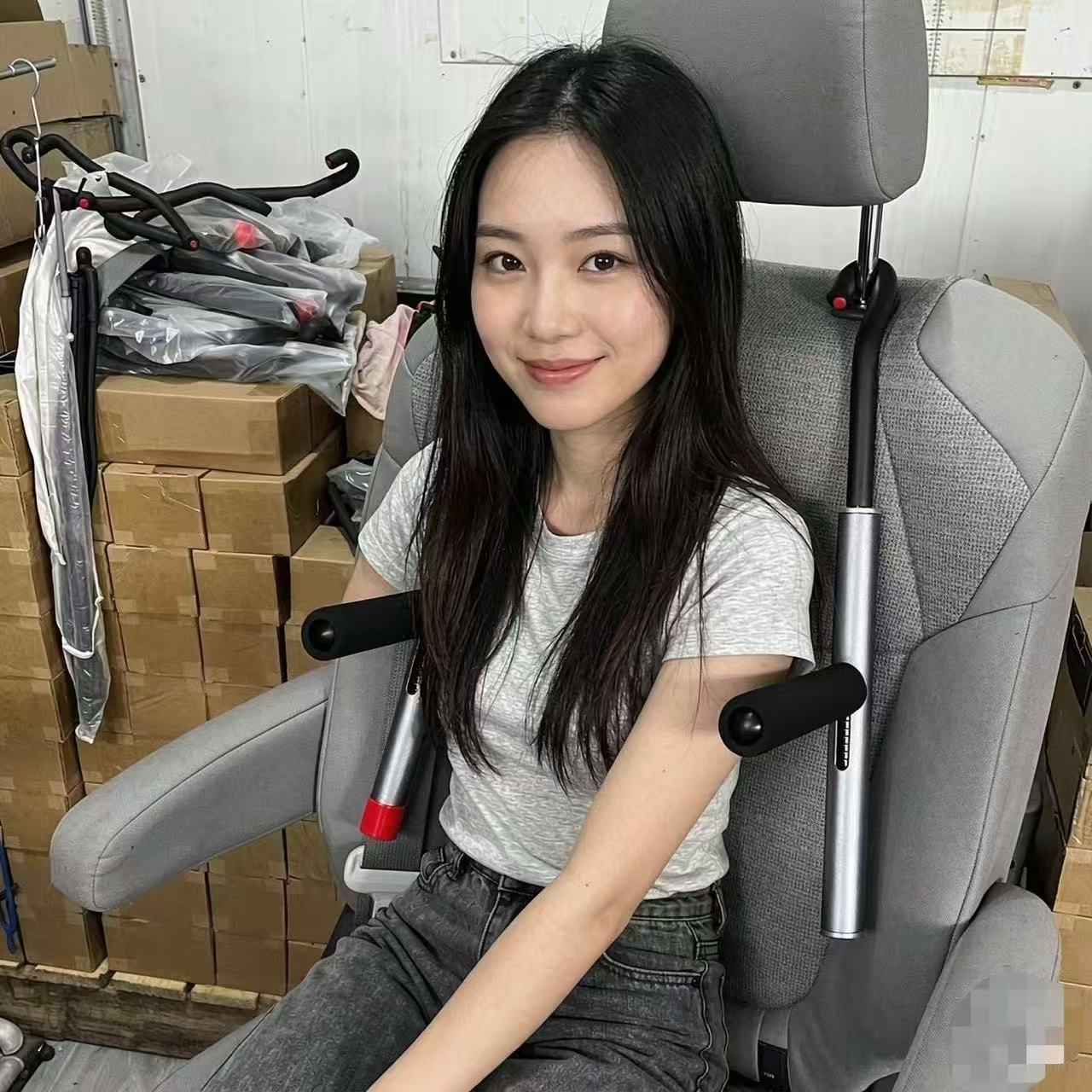 车载护腰神器破窗器缓解疲劳