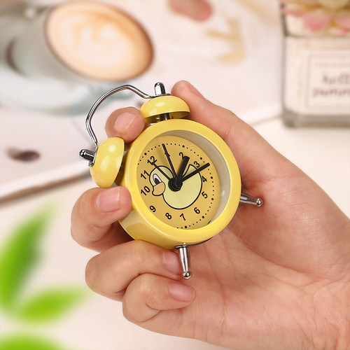 儿童男孩女孩学习自律卡通闹钟电子学生专用起床神器迷你小闹钟