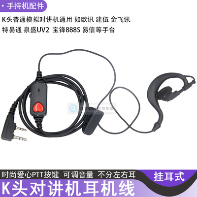入耳式耳塞左右耳都能佩戴UVK6