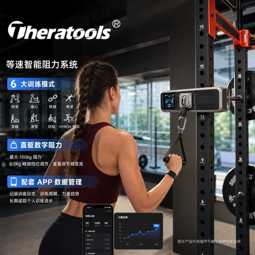 智能等速阻力系统肌肉力量训练器
