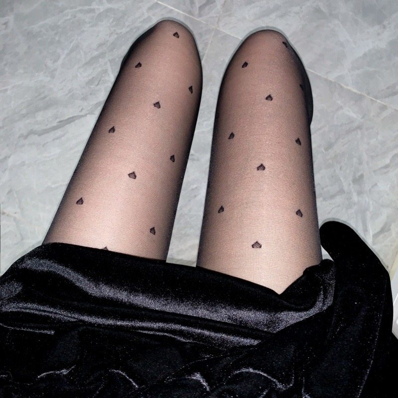 曲奇酱美袜 早秋10D性感爱心织花黑丝 百搭透明黑色美腿连裤袜女,女士内衣/男士内衣/家居服,连裤袜/打底袜,淘宝优惠券,粉丝福利购,淘宝优惠卷