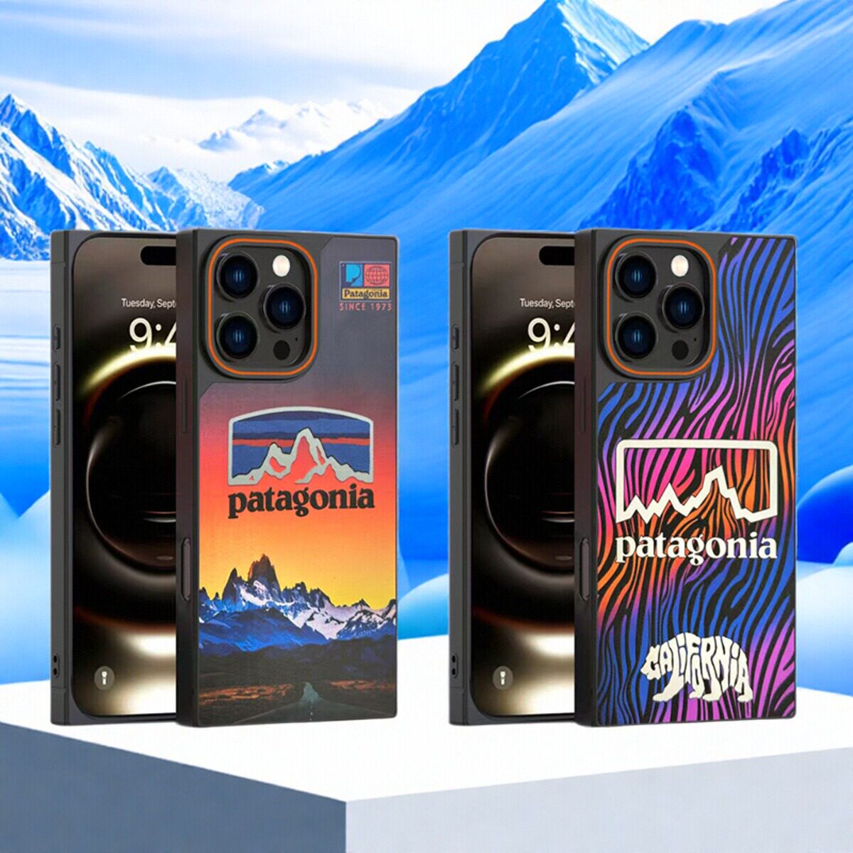 欧美潮牌高级感简约适用于苹果iPhone16promax方形直角边手机壳新款保护套15/14/13防摔不撞款手机套男生潮流