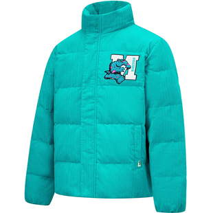 李宁怪兽大学联名羽绒服男2023冬新款鸭绒保暖运动外套AYMT117LL