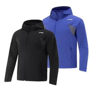 AFDU351 跑步系列潮流运动外套AFDV041 李宁软壳风衣男士 2025新款