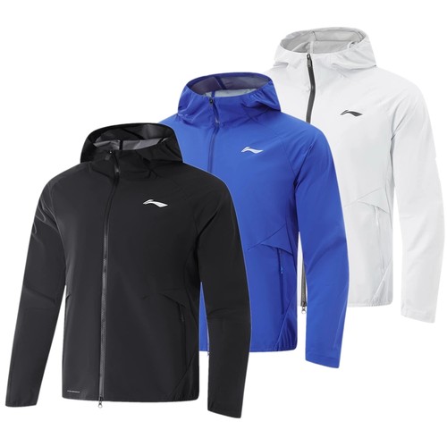 李宁外套 2025春季新款跑步系列男子反光防风透湿运动风衣AFDV043