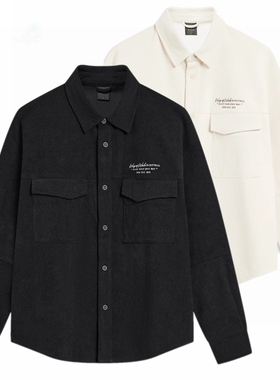 李宁外套男2023冬新款韦德系列加厚男装翻领灯芯绒外衣AFDT689ZZ