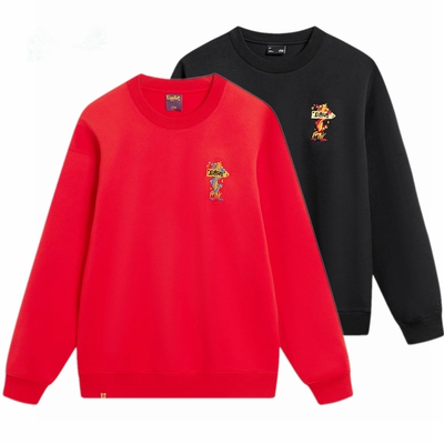 李宁日进斗金卫衣男款2024龙年