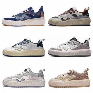 李宁001 UNBLOCK男鞋2023款单宁低帮休闲鞋运动板鞋AGCT217/095ZZ