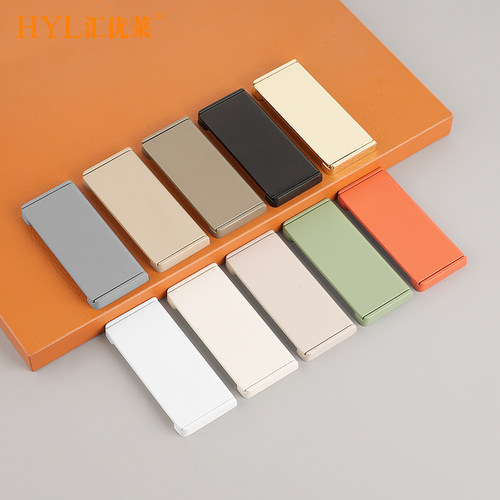 汇优莱隐形翻盖抽屉拉手羊绒灰