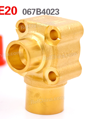 丹佛斯(Danfoss)热力膨胀阀TE20阀体 焊接角型067B4023阀座