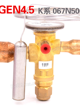 丹佛斯热力膨胀阀TGEN4.5/ K系列 R134a/-25~10度带MOP/067N5006
