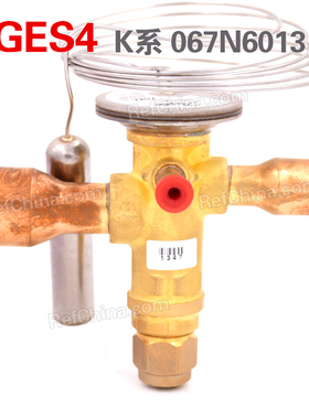 丹佛斯热力膨胀阀TGES4/ K系R404A/R507/-25~10度带MOP/067N6013