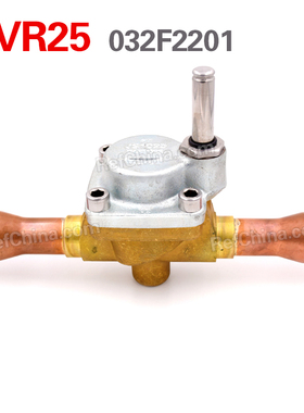 丹佛斯EVR25电磁阀常闭制冷柜焊接口032L2201直交流线圈空调船用