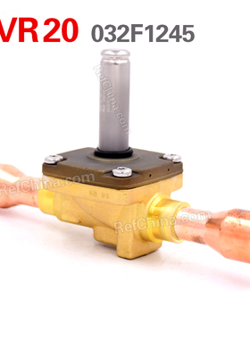 正品丹佛斯EVR20电磁阀体032L1245中央空调冷藏配常闭焊接管径28