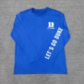 Duke Sleeve English Quick-Dry Long Sleeve Top - Blue