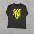 Got'Em Duck Quick-Drying Long Sleeves Black