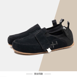 真皮樂福鞋 SOTZ2025年春款 小眾丑萌鞋 男休閑豆豆鞋 一腳蹬懶人駕車