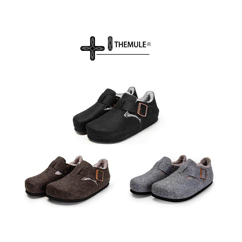 丑萌羊毛毡加绒博肯鞋女外穿男勃肯鞋全包平底软木鞋London冬棉鞋,女鞋,勃肯鞋/软木鞋,淘宝优惠券,粉丝福利购,淘宝优惠卷