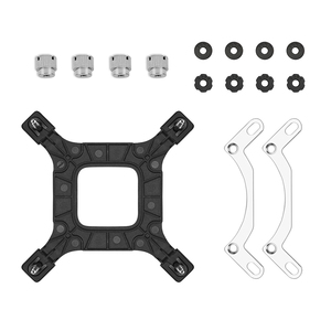 九州风神 水元素 冰元素 冰果 240 360水冷扣具 散热器支架底座