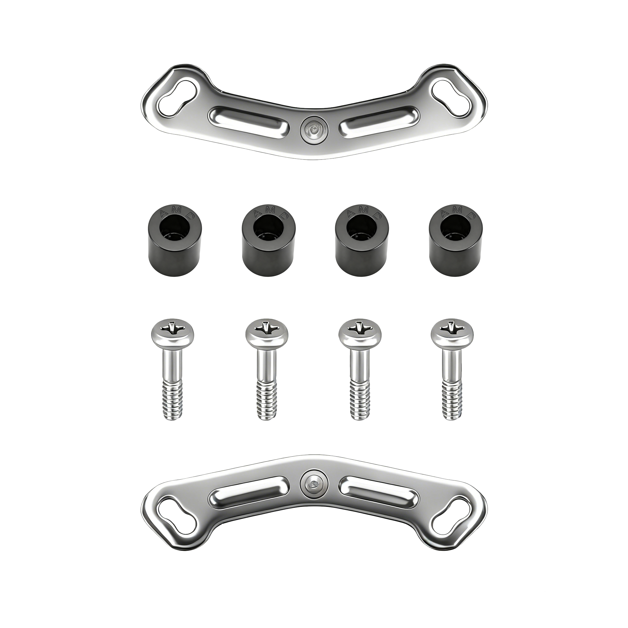 银欣FM620双塔六铜管  AMD扣具 散热器支架 AM4 AM5 SliverStone